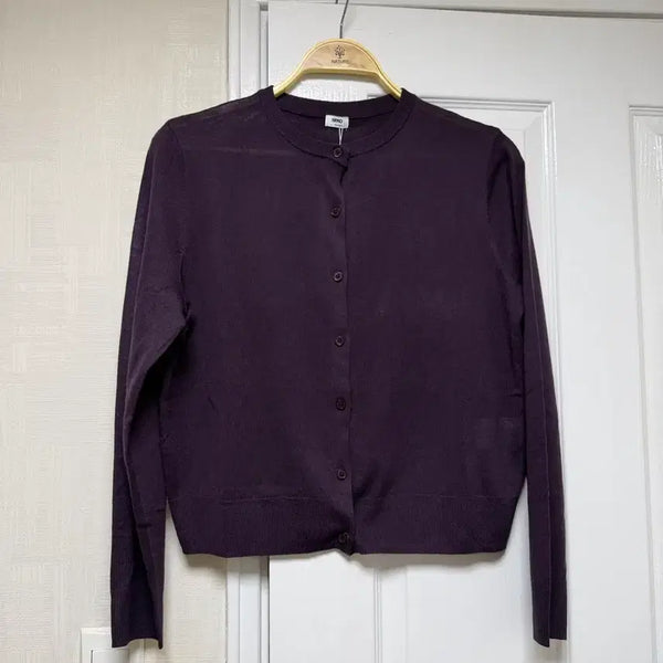 [BUNJANG] Spao Purple Summer Cardigan L / 스파오 여름가디건 퍼플 @새옷