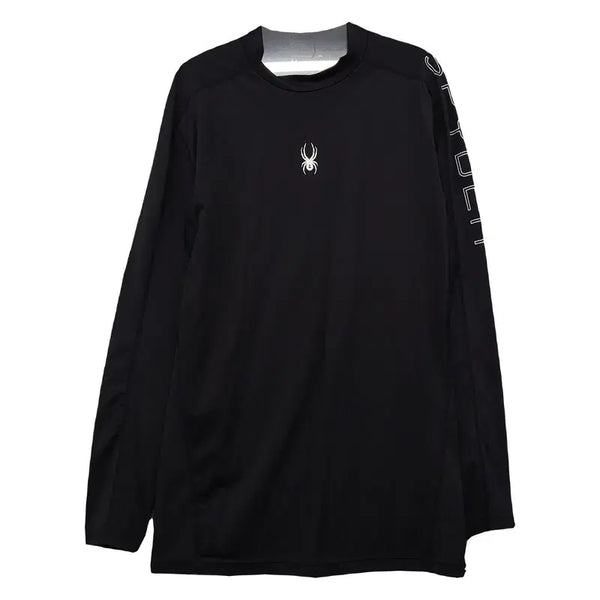 [BUNJANG] Spider Black Functional Long-Sleeve Training T-Shirt XXL / 스파이더 블랙 기능성 트레이닝 긴팔티 XXL