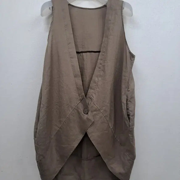 [BUNJANG] Long Vest 77 / 멋스런 마 롱조끼77