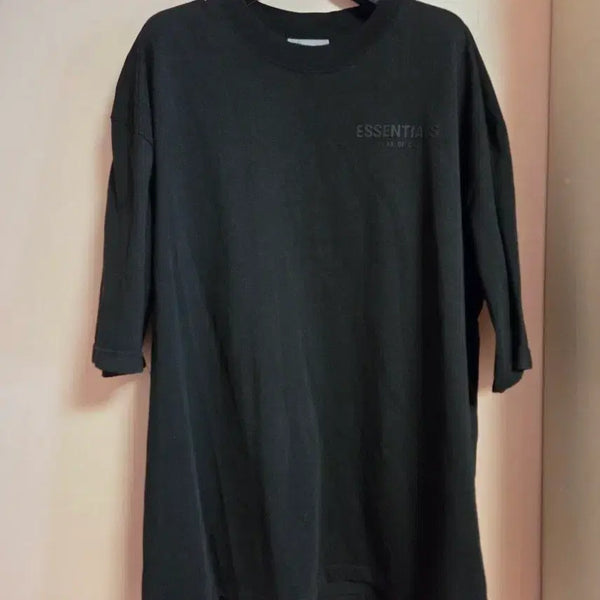 [BUNJANG] Fear of God ESSENTIALS T-Shirt Black / 에센셜 피어오브갓 반팔티 블랙