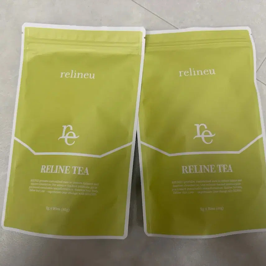 [BUNJANG] RelineYou RelineTea Mint Swelling Tea / 리라인유 리라인티 민티 붓기차