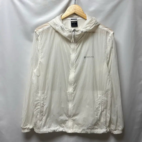 [BUNJANG] Snow Peak White Lightweight Windbreaker Jacket Size S / [정품/S] 스노우피크 화이트 경량 바람막이
