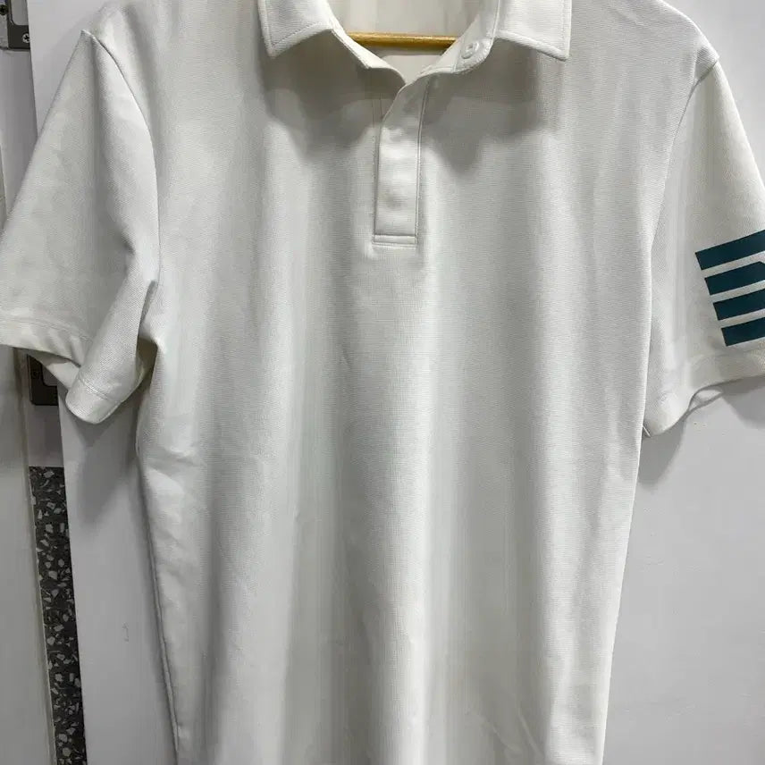 [BUNJANG] Southcape Premium Golf T-Shirt White / [L추천/표기XL] 정품 사우스케이프 최고급 골프 카라티 화이트