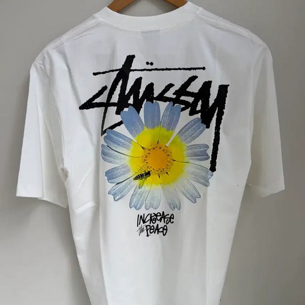 [BUNJANG] Stussy Short Sleeve T-Shirt with Stussy Socks Gift / (양말서비스)_스투시 반팔