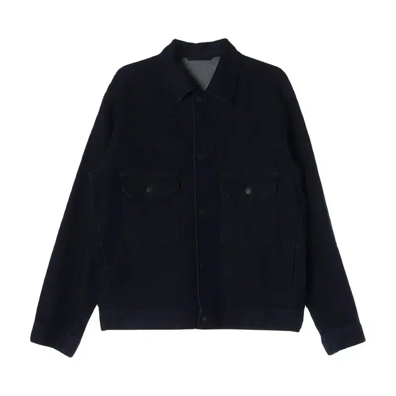 [BUNJANG] Uniqlo Men's Cotton Poly Denim Jacket L / 유니클로 (MEN - L) 코튼 폴리 데님 자켓