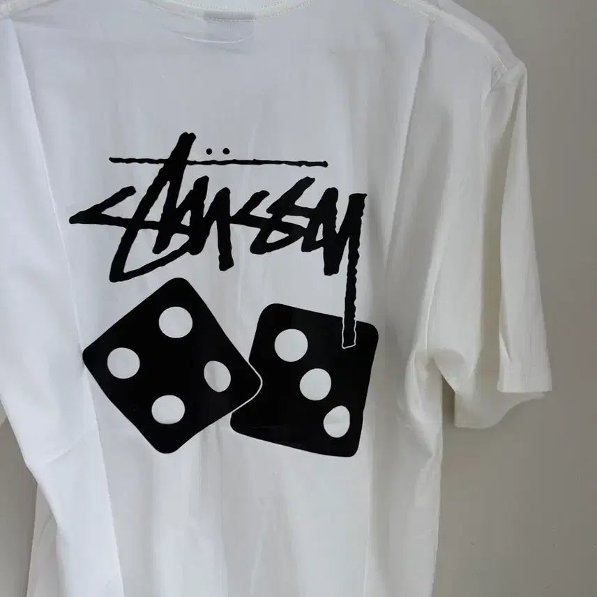 [BUNJANG] Stussy Dice Short Sleeve T-Shirt with Socks / @양말포함-스투시 다이스 반팔