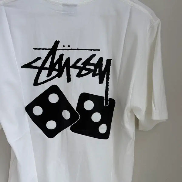 [BUNJANG] Stussy Dice Short Sleeve T-Shirt with Socks / @양말포함-스투시 다이스 반팔