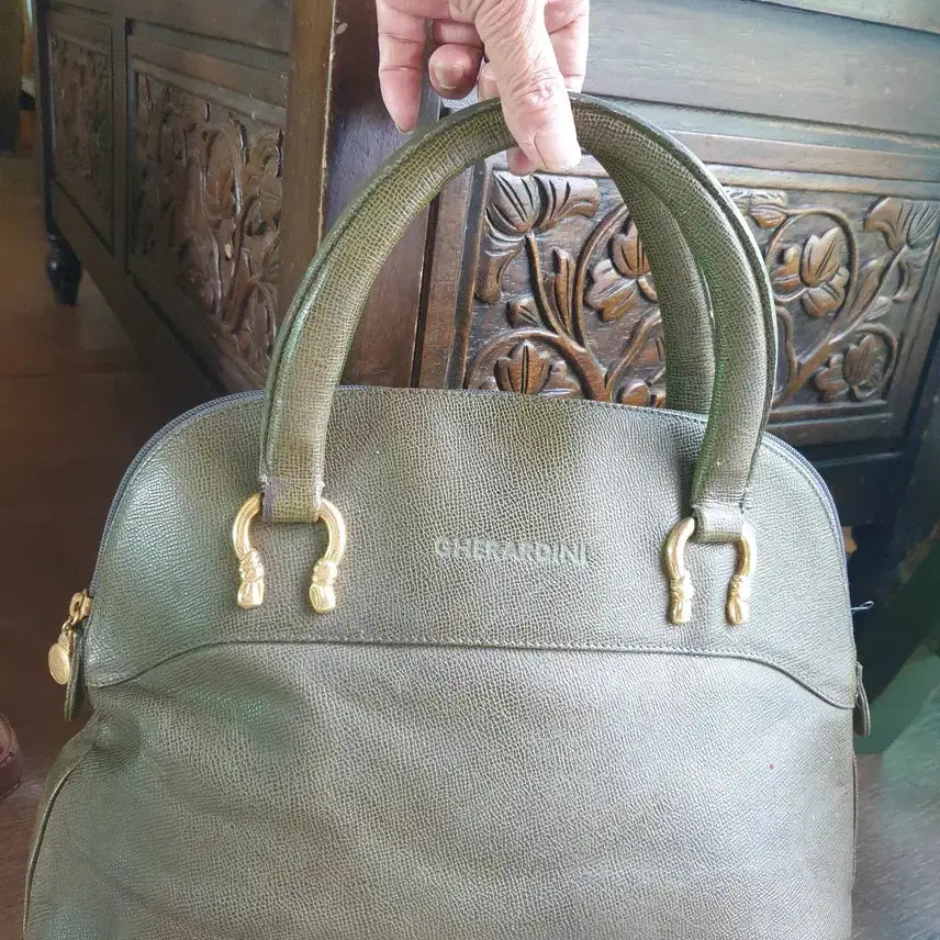 [BUNJANG] Gherardini Vintage G Monogram Logo Shoulder Bag / 30%특가세안~명품 [이탈리아 정품] 게랄디니(Gherardini) 빈티