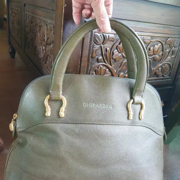 [BUNJANG] Gherardini Vintage G Monogram Logo Shoulder Bag / 30%특가세안~명품 [이탈리아 정품] 게랄디니(Gherardini) 빈티