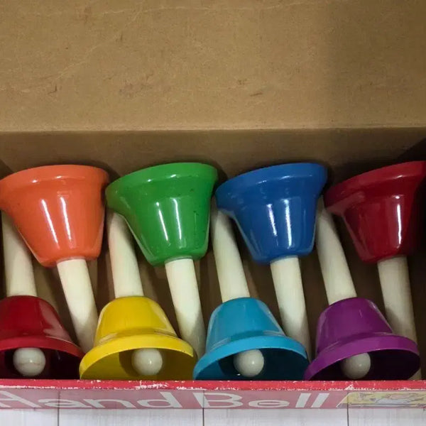 [BUNJANG] Colorful 8-Note Xylophone Handbell Set / 색깔 실로폰 핸드벨 8음