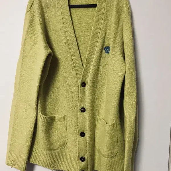 [BUNJANG] Versace Wool Knit Sweater Cardigan Size 48 / 베르사체 정품 니트 울 스웨터 가디건 48사이즈
