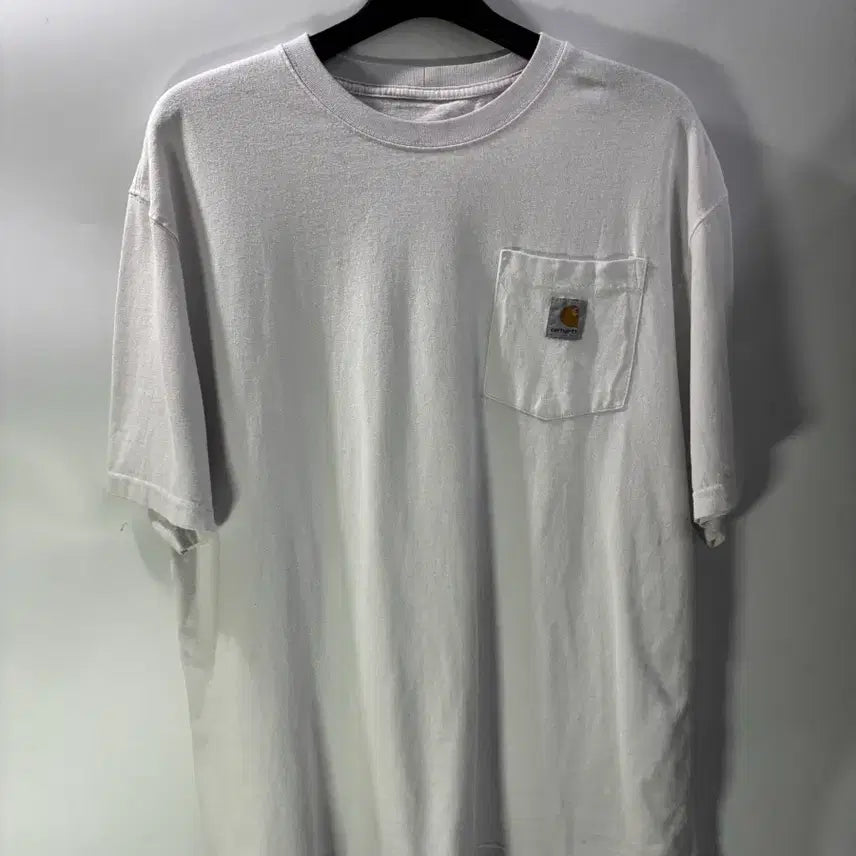 [BUNJANG] Carhartt K87 Pocket T-Shirt White L / [L] 칼하트 K87 포켓 반팔티 화이트 1.5