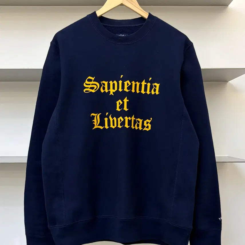 [BUNJANG] NOAH NOLLIGE Crewneck Sweatshirt M / 노아 놀리지 크루넥 스웻셔츠