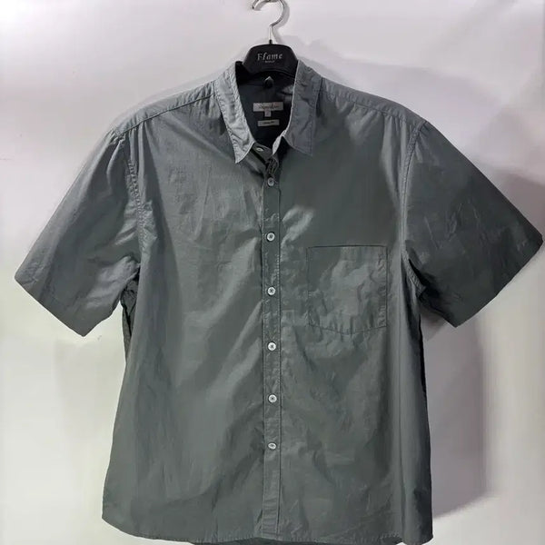 [BUNJANG] Steven Alan Loose Fit Short Sleeve Shirt 2.0 - Size L / [L] 스티븐 알란 루즈핏 반팔 셔츠2.0