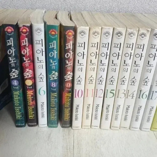 [BUNJANG] Piano no Mori Complete Manga Set (Volumes 1-19, excluding Volume 7) / 만화책 피아노의 숲 1-19권 일괄 (7권없음)