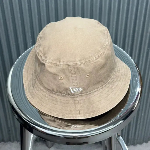[BUNJANG] New Era Beige Bucket Hat (M/L) / [M/L] 뉴에라(NEW ERA) 베이지 버킷햇