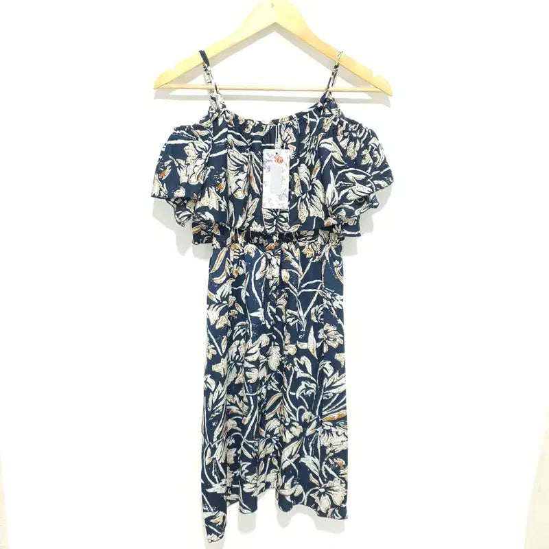 [BUNJANG] Off-the-Shoulder Beach Dress / 오프숄더 비치 원피스 L_S1819