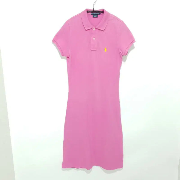 [BUNJANG] Ralph Lauren Short Sleeve Collar Dress - Size S / 랄프로렌 반팔 카라 원피스 S 90_i4949