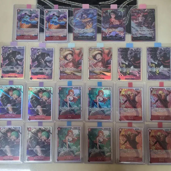 [BUNJANG] One Piece Card Game Japanese Ultimate Deck Three Captains Assemble Bundle Set (Opened) / 원피스카드 일본판 얼티메이트덱 삼선장 집결 일괄 [ 개봉품 ]