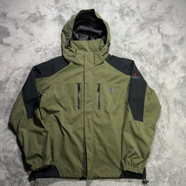 [BUNJANG] The North Face Gore-Tex Khaki Color Block Windbreaker Jacket XL / [XL] 노스페이스 고어텍스 카키 배색 바람막이