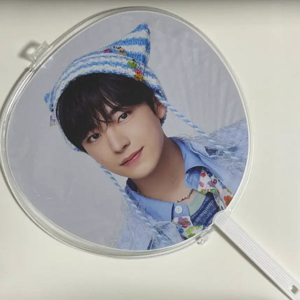 [BUNJANG] NCT WISH Yushi Uchiwa + Cover / 엔시티위시 로그인 일투 엠디 유우시 우치와 + 커버