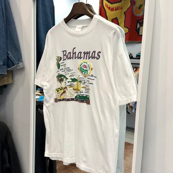 [BUNJANG] 90s Tee's Vintage Bahamas T-Shirt / 90s Tee's 빈티지 Bahamas 반팔 티셔츠
