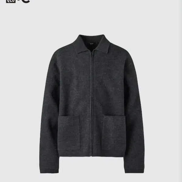 [BUNJANG] Uniqlo C Knit Full Zip Jacket / 유니클로 C 니트풀집재킷 [m]