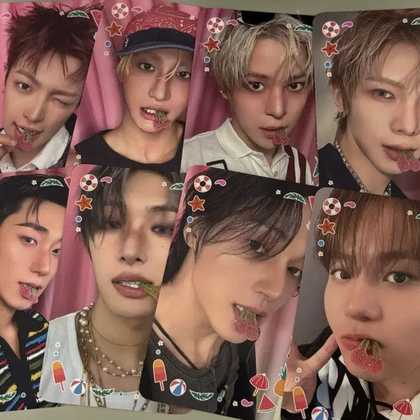 [BUNJANG] ATEEZ BAD Music Core Mini Fan Meeting Photocard Set / 에이티즈 BAD 음중 미팬 포카 set ateez