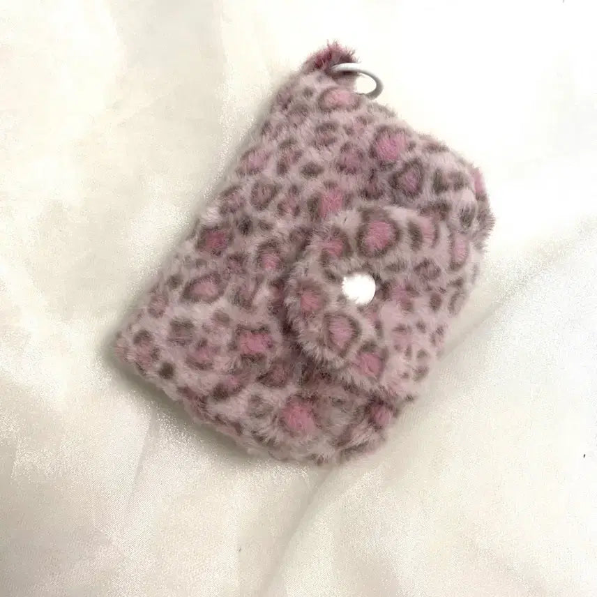 [BUNJANG] Gal Style Mini Fur Card Wallet / 갸루 미니 퍼 카드지갑