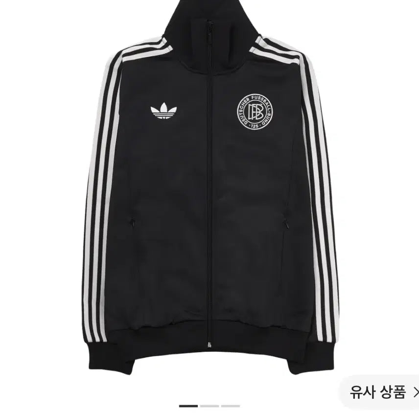 [BUNJANG] Adidas Germany 125th Anniversary Track Top Black / 아디다스 독일 125주년 트랙탑 블랙