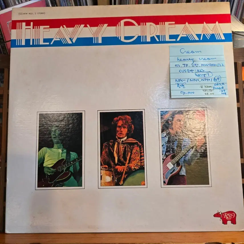 [BUNJANG] Cream Heavy Cream 73 JP 1st Press 2LP / Cream.heavy Cream.73.JP.초반.NM-/NM+,NM+.민