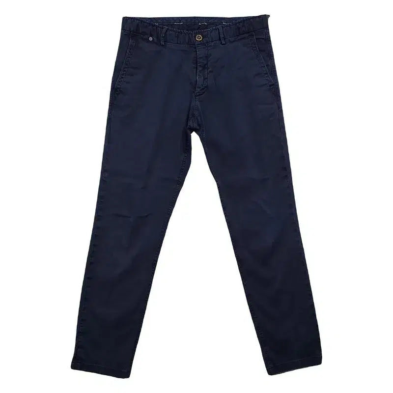 [BUNJANG] Massimo Dutti Navy Casual Cotton Pants 31 / 마시모두띠 네이비 캐주얼 면바지 31