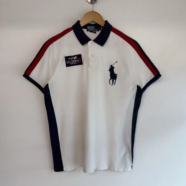 [BUNJANG] Polo Ralph Lauren Loose Fit 2006 US Open Big Pony PK Collar Shirt / 폴로 랄프로렌 루즈핏 2006 US 오픈 빅포니 pk 카라 셔츠 치프키프