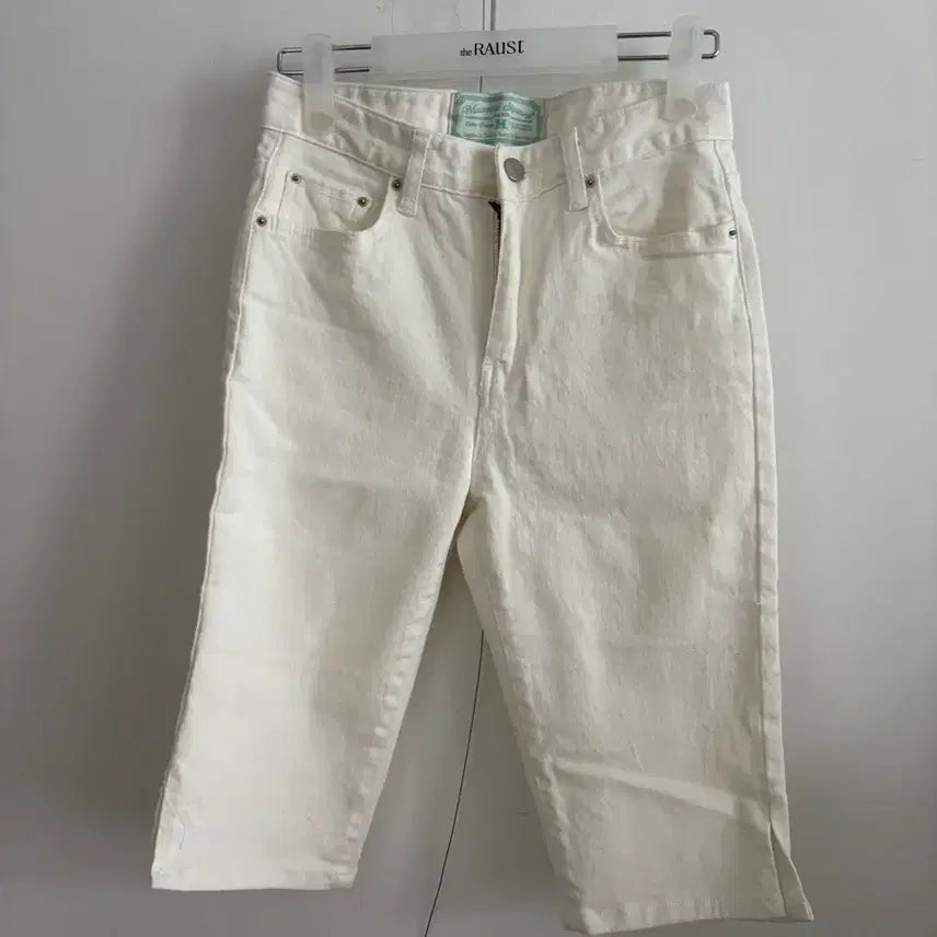 [BUNJANG] Muah Rmus Denim Capri Pants / 무아르무스 데님 카프리팬츠