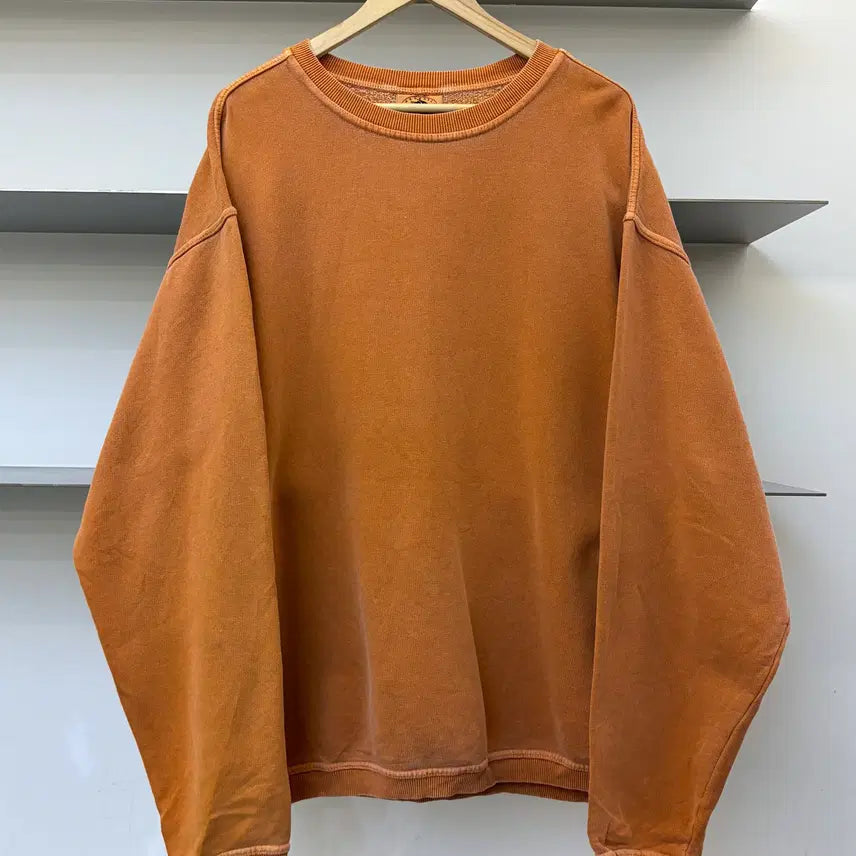 [BUNJANG] Authentic Pigment 100% Ring-spun Cotton Sweatshirt / 어센틱 PIG먼트 100% 링펀 코튼 스웻셔츠