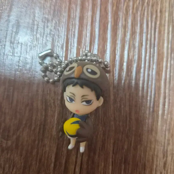 [BUNJANG] Haikyuu!! Akaashi Owl Mini Keyring Gacha / 하이큐 아카아시 부엉이 미니 키링 가챠