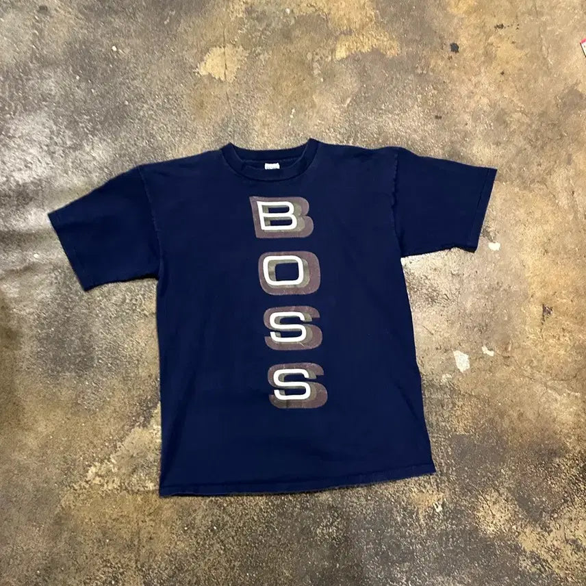 [BUNJANG] Vintage 90s BOSS by IG Design Hip Hop T-Shirt / 빈티지 90s boss by ig design 힙합 티셔츠
