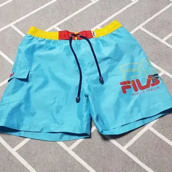 [BUNJANG] Fila Kids Junior Swim Shorts / 휠라 반바지 주니어 키즈 수영복