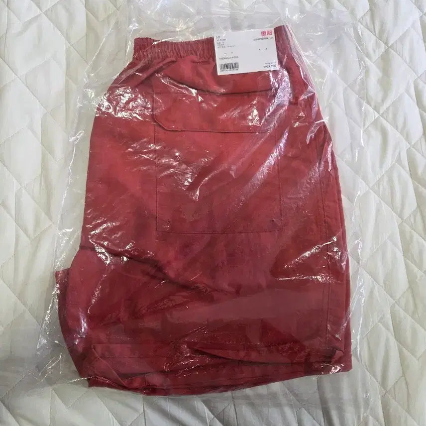 [BUNJANG] Uniqlo Swim Active Shorts Orange M New / 유니클로 스윔 액티브 쇼트 팬츠 오렌지 M 새상품
