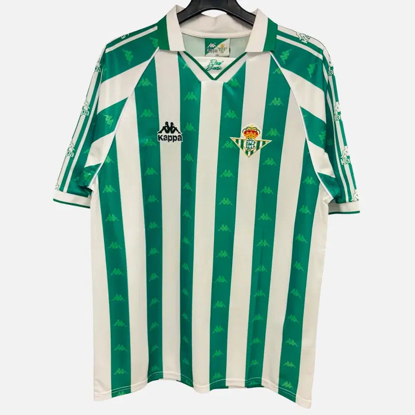 [BUNJANG] Kappa 1995-97 Real Betis Finidi George Retro Jersey 2XL / Kappa 95-97 레알 베티스 피니디 조지 마킹 레트로 유니폼 2XL