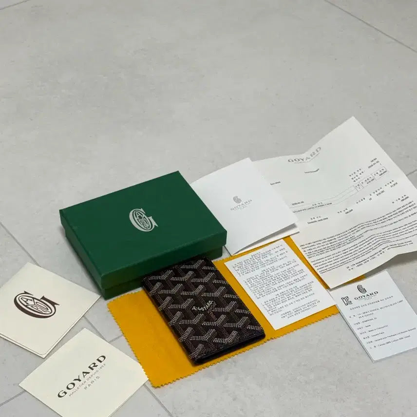 [BUNJANG] Goyard Saint-Pierre Card Wallet / [정품] 고야드 생피에르 카드지갑(풀구성)