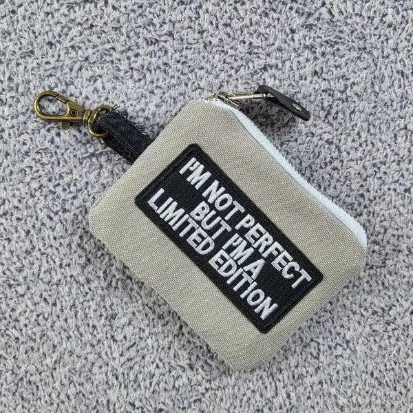 [BUNJANG] Vintage Handmade Custom Patch Keyring Wallet Coin Case / 빈티지 패치 핸드메이드 커스텀 키링 월렛 코인케이스 / 12814