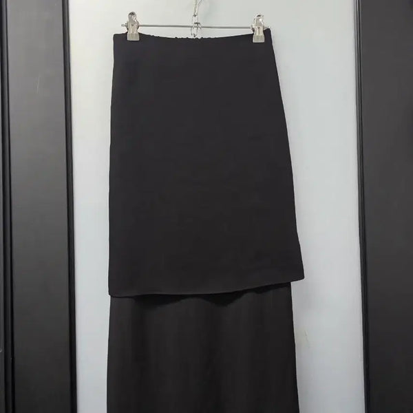 [BUNJANG] Layered Long Skirt / 레시피 레이어드 롱스커트