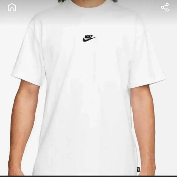 [BUNJANG] Nike Essential Premium Center Small Logo T-Shirt / 나이키 에센셜 프리미엄 중앙 스몰로고 탑 반팔티셔츠