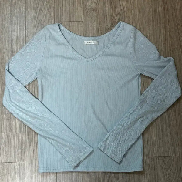 [BUNJANG] Ribbed Knit Slim Fit Top / 소라 골지 니트