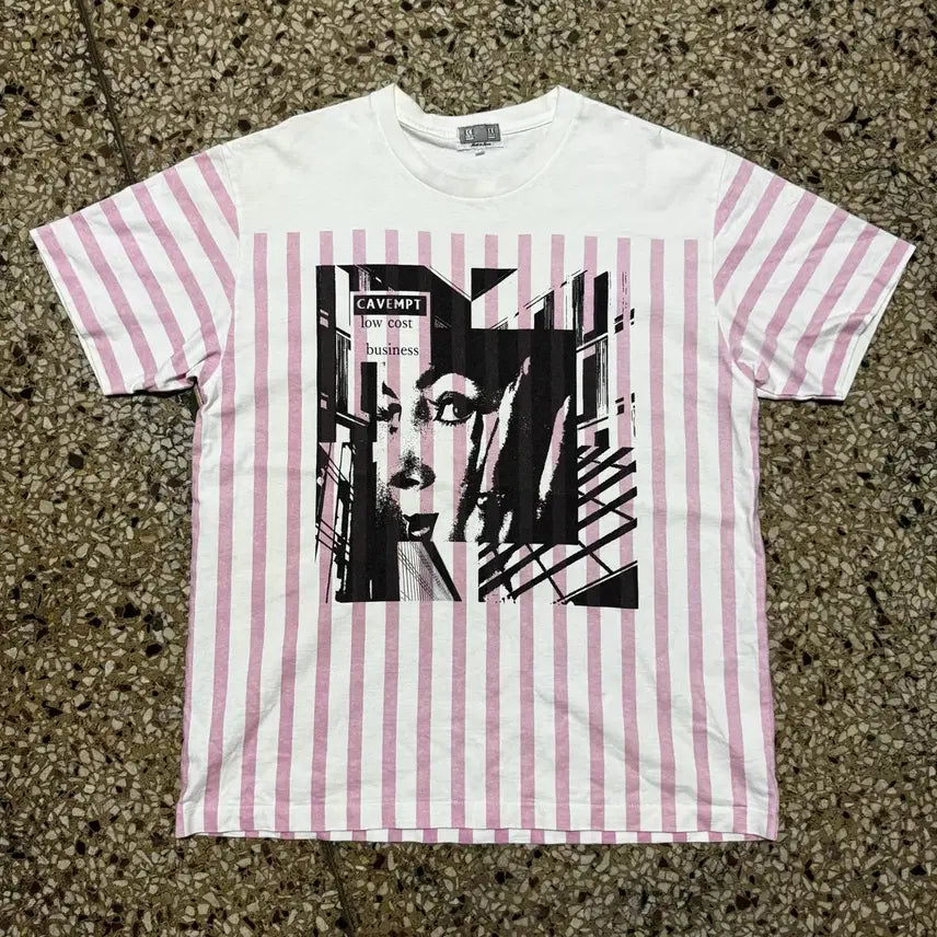 [BUNJANG] Cavempt Low Cost Business T-Shirt / [L] Cavempt 카브엠트 Low Cost Business 티셔츠