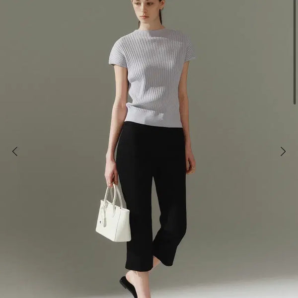 [BUNJANG] Sie River Mock Neck Dolman Knit Fog Blue / 시에 sie 리버 모크넥 돌먼 니트 스탠다드 포그블루 새상품