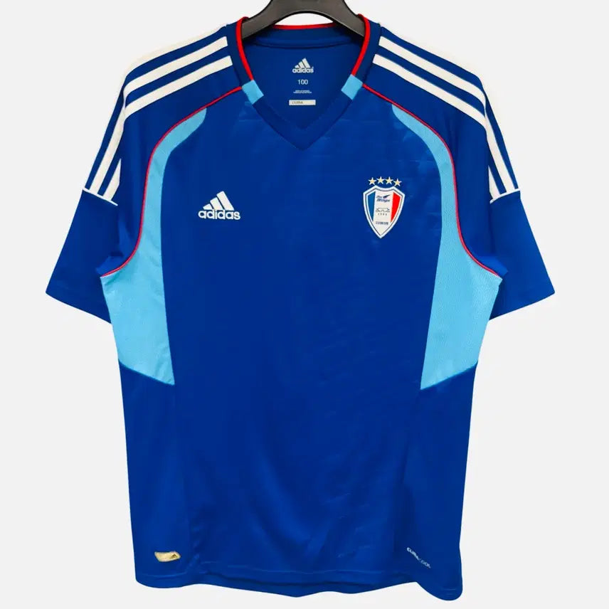 [BUNJANG] Adidas 12-13 Suwon Samsung Bluewings Football Jersey L / 아디다스 12-13 수원 삼성 블루윙즈 노마킹 유니폼 져지 L