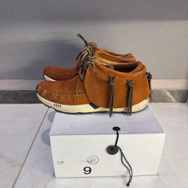 [BUNJANG] Visvim FBT Prime Brown Size 9 Sneakers / 비즈빔 FBT 프라임 브라운 9