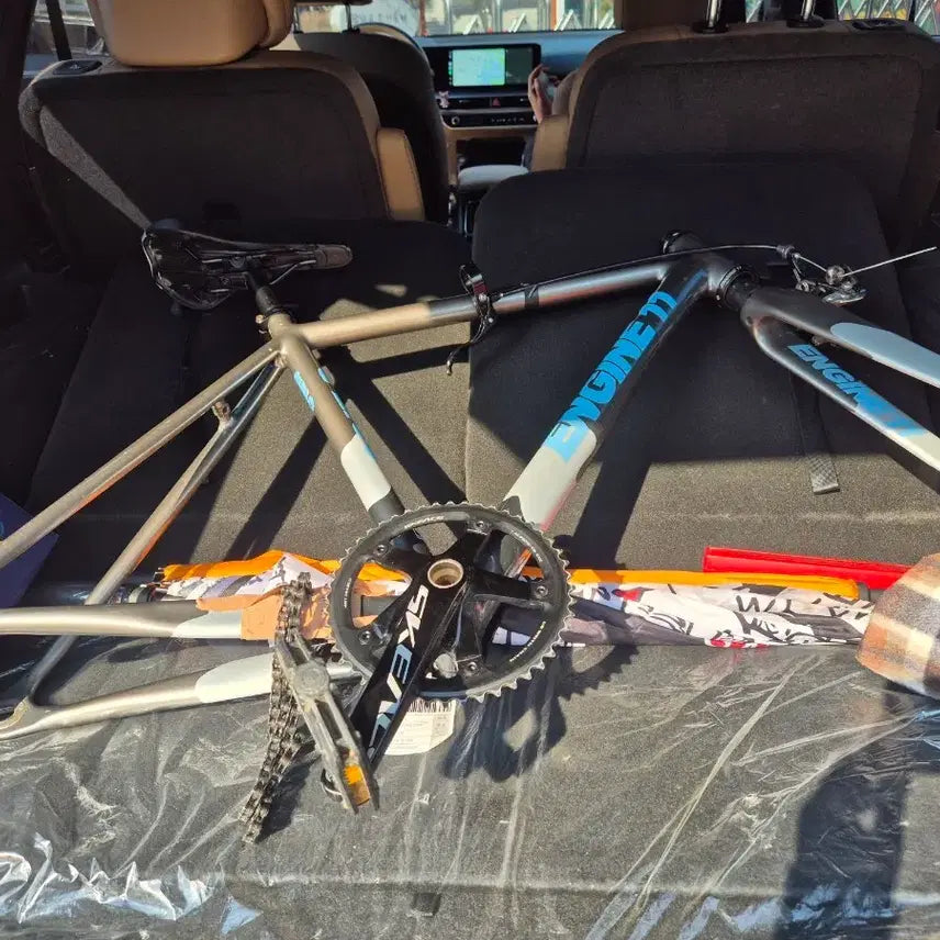 [BUNJANG] Engine11 Crit-D Gunmetal Frame Set Bicycle / 엔진11 크릿디 건메탄 프렘 반차 판매합니다